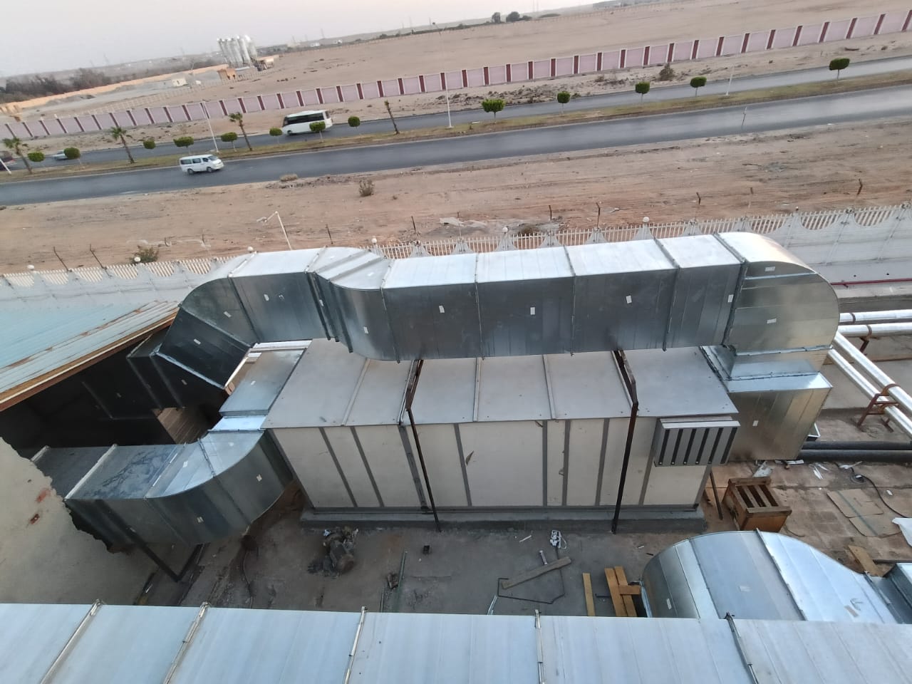 التكييف الكونسيلد ودكتات الصاج والعوازل