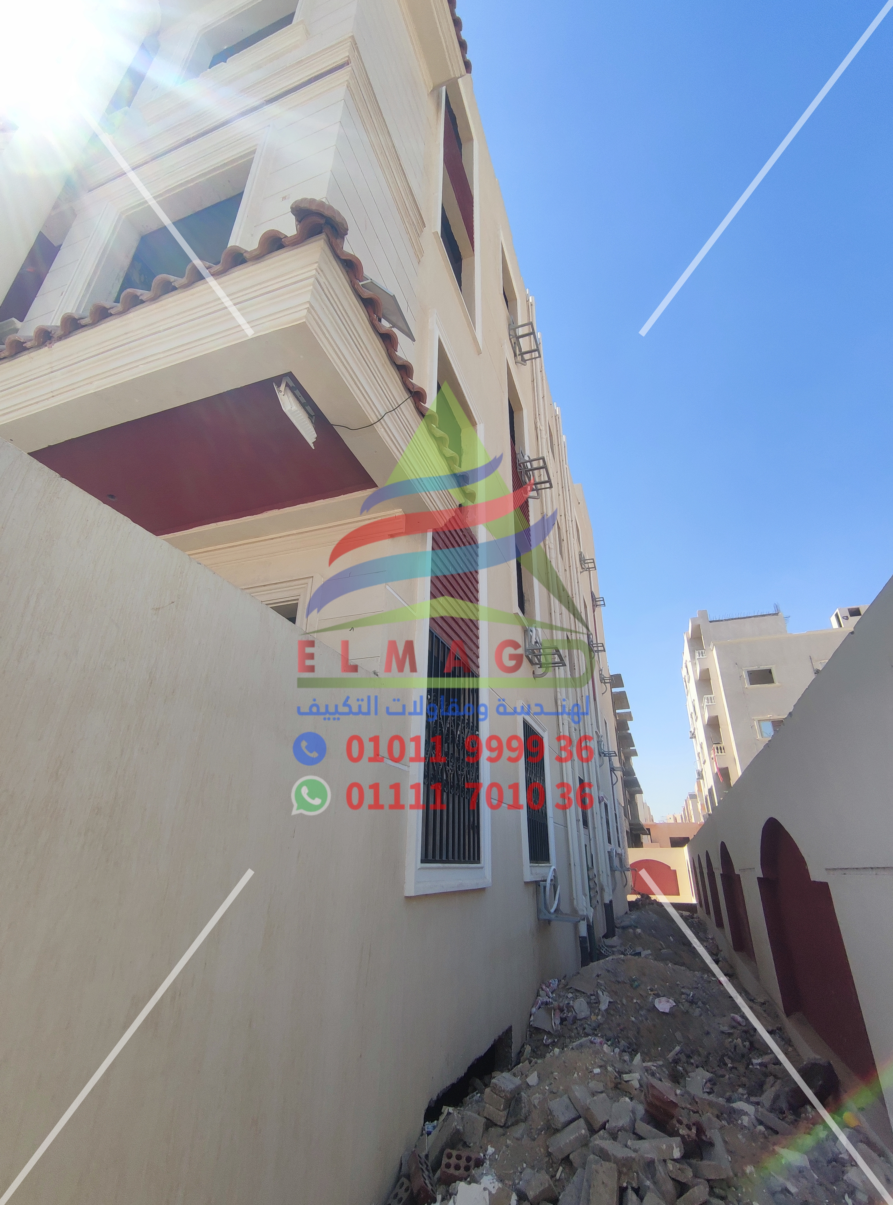 تأسيس وتجهيزات التكييف